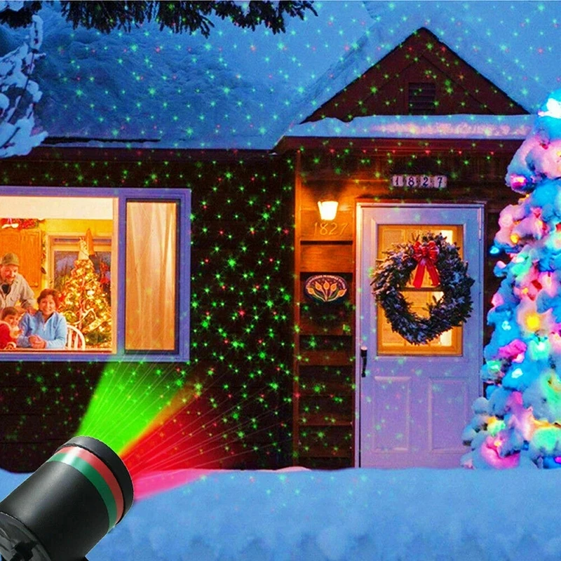 Moving Full Sky Star Laser Projector Landscape Lighting Red&Green Christmas Party LED Stage Light Outdoor Garden Lawn Laser Lamp
Moving Full Sky Star Laser Projector Landscape Lighting Red&Green Christmas Party LED Stage Light Outdoor Garden Lawn Laser Lamp