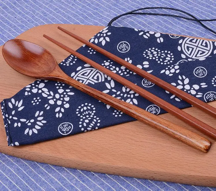 Japanese Wooden Chopsticks And Spoon With Cloth Bag Portable Tableware Set Wedding Favors Party Return Gift Wholesale
Japanese Wooden Chopsticks And Spoon With Cloth Bag Portable Tableware Set Wedding Favors Party Return Gift Wholesale