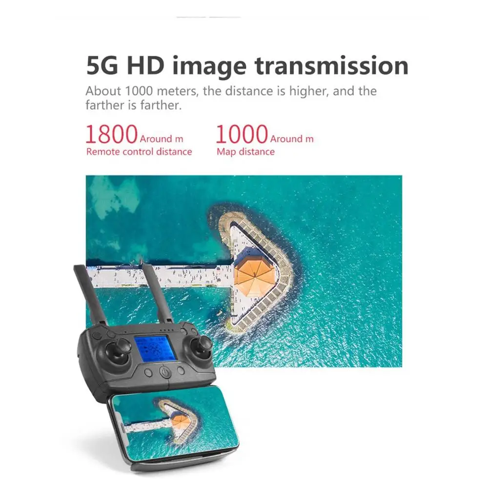 KY601g 5G WiFi Drone Remote Control FPV 4-Axis GPS Aerial Toy Foldable Aircraft Geature Photo Video RC Airplane Kid Toys
KY601g 5G WiFi Drone Remote Control FPV 4-Axis GPS Aerial Toy Foldable Aircraft Geature Photo Video RC Airplane Kid Toys