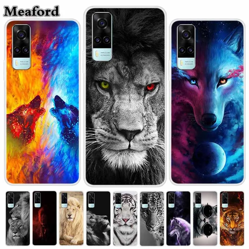 For Vivo Y31 2021 Case Soft TPU Silicone Animal Print Phone Case For Vivo Y31 Coque Cool Cartoon Capa For Vivo Y 31 Lion 6.58"
For Vivo Y31 2021 Case Soft TPU Silicone Animal Print Phone Case For Vivo Y31 Coque Cool Cartoon Capa For Vivo Y 31 Lion 6.58"