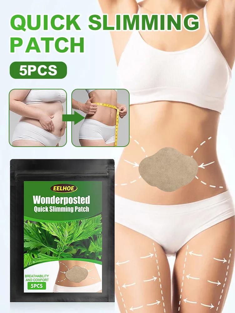 5pcs Slimming Patch Navel Sticker Fat Natural Extract Safe Lose Weight Promote Blood Circulation Firming Shaping For Men Women
5pcs Slimming Patch Navel Sticker Fat Natural Extract Safe Lose Weight Promote Blood Circulation Firming Shaping For Men Women