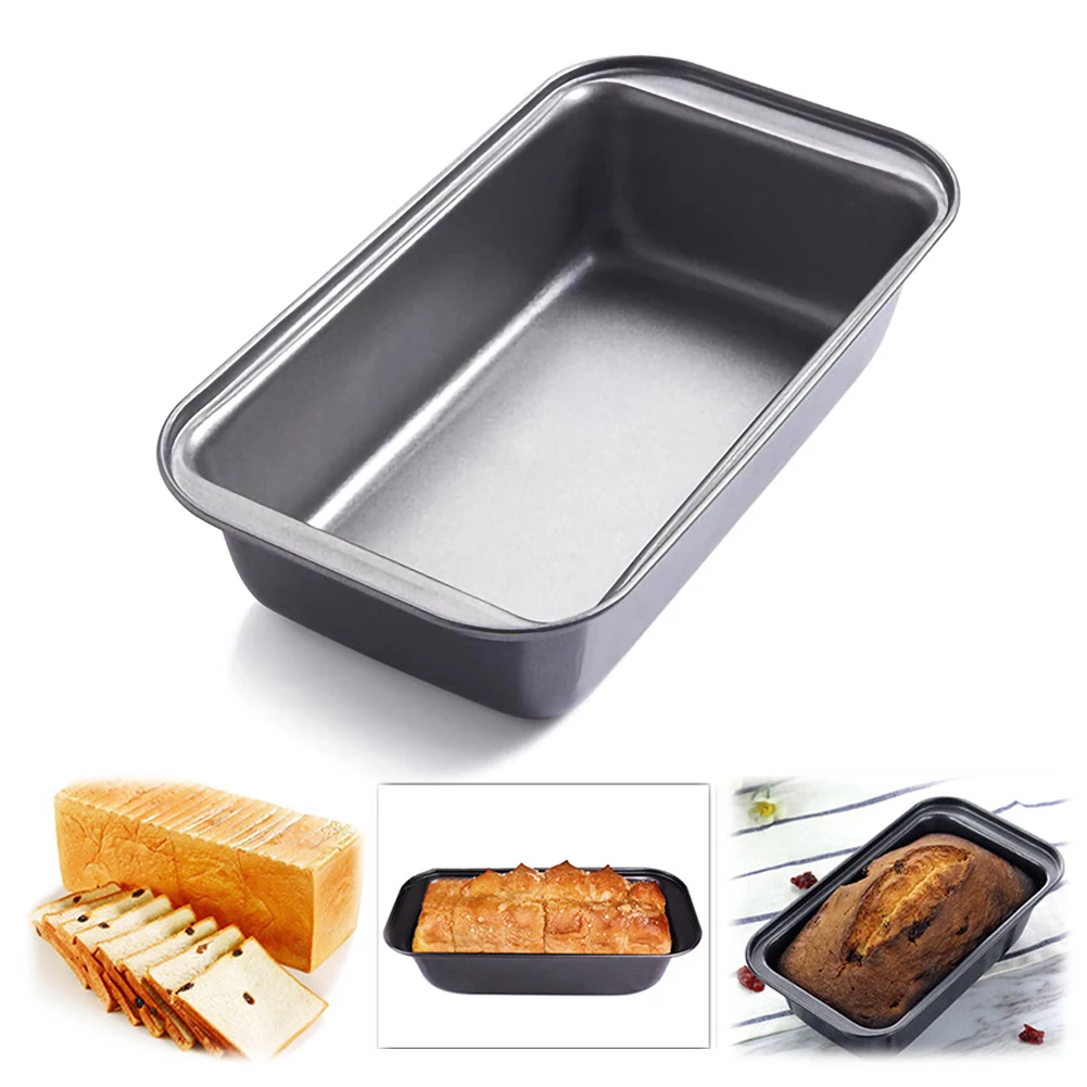 Baking Pan Nonstick Carbon Steel Bread Pan Loaf Pan Rectangular Long Toast Box Baking Supplies Cheese Toast Baking Molds
Baking Pan Nonstick Carbon Steel Bread Pan Loaf Pan Rectangular Long Toast Box Baking Supplies Cheese Toast Baking Molds