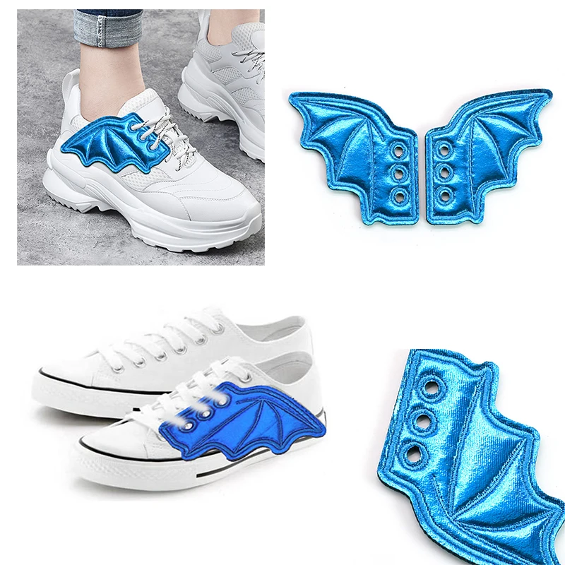 Fashion Pu Leather Bat Shoe Wings For Autumn Winter Round Toe Lace Up Sport Shoes Wings DIY Adult Kids Shoe Decor Accessories
Fashion Pu Leather Bat Shoe Wings For Autumn Winter Round Toe Lace Up Sport Shoes Wings DIY Adult Kids Shoe Decor Accessories