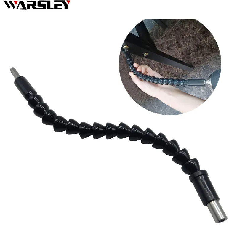 295mm Flexible Shaft Hex Drill Bits Extension Bit Holder with Magnetic Connect Drive Shaft Electric Drill Power Tool Accessories
295mm Flexible Shaft Hex Drill Bits Extension Bit Holder with Magnetic Connect Drive Shaft Electric Drill Power Tool Accessories