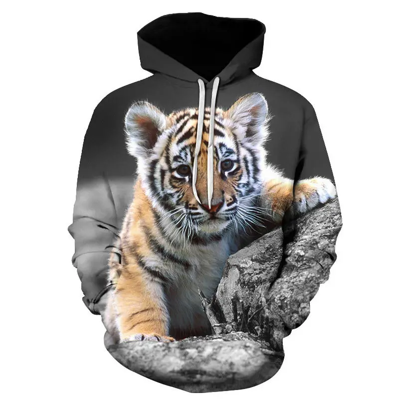 Sweatshirt Men's 2021 Spring And Autumn Season New Printing Tiger slim Fashion all-match Hoodie Sweater Slim Hoodie Sweatshirt
Sweatshirt Men's 2021 Spring And Autumn Season New Printing Tiger slim Fashion all-match Hoodie Sweater Slim Hoodie Sweatshirt