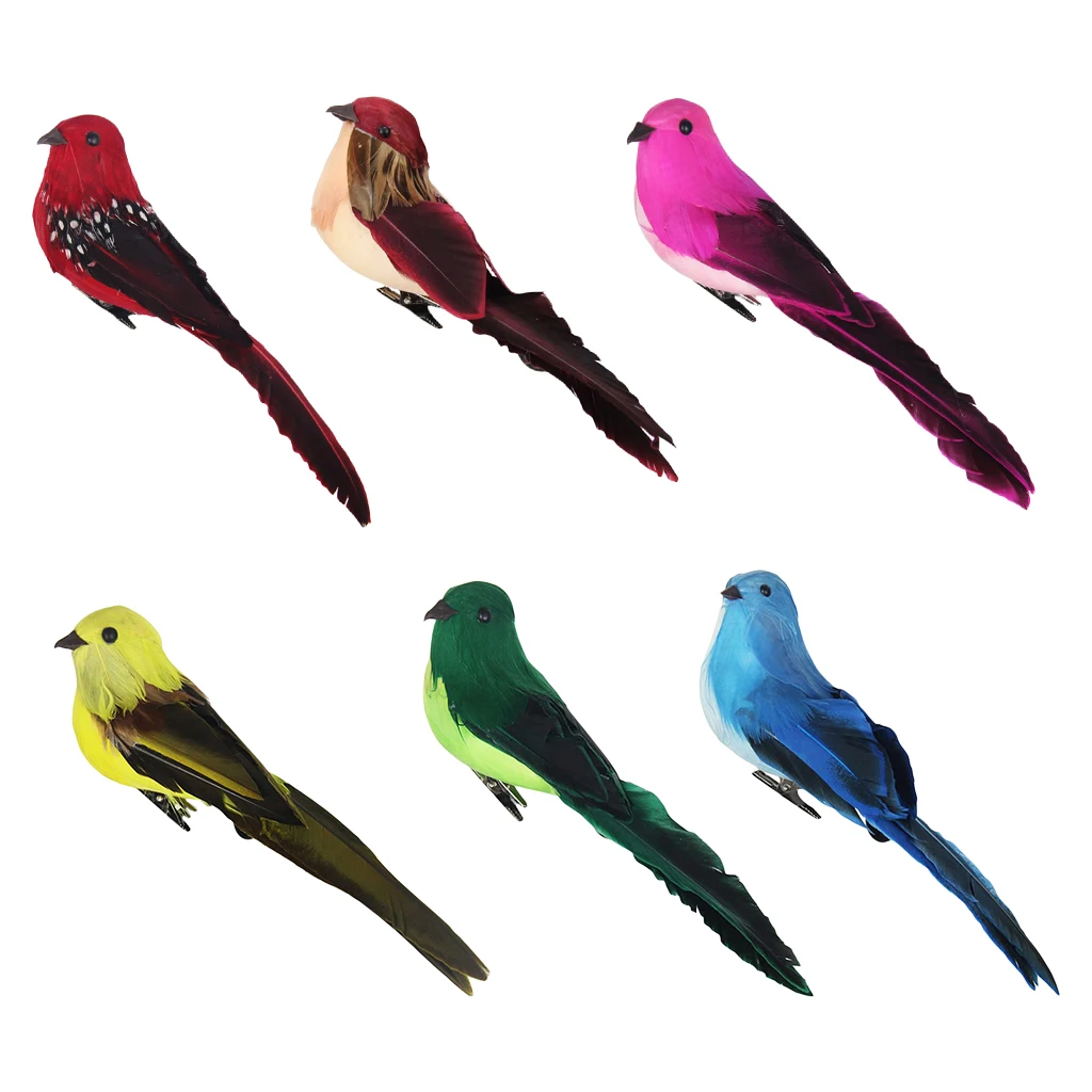 Handmade Small Artificial Bird Figurines Indoor Outdoor Landscape Decoration
Handmade Small Artificial Bird Figurines Indoor Outdoor Landscape Decoration