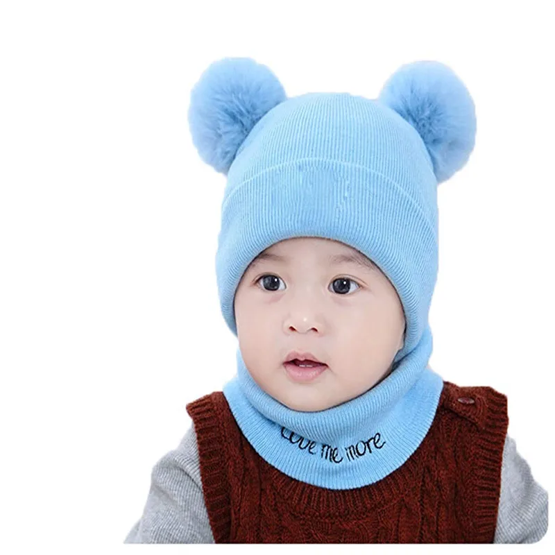 Cute Newborn Kids Baby Boy Girl Pom Hat Winter Warm Knit Bobble Beanie Cap Scarf Set
Cute Newborn Kids Baby Boy Girl Pom Hat Winter Warm Knit Bobble Beanie Cap Scarf Set
