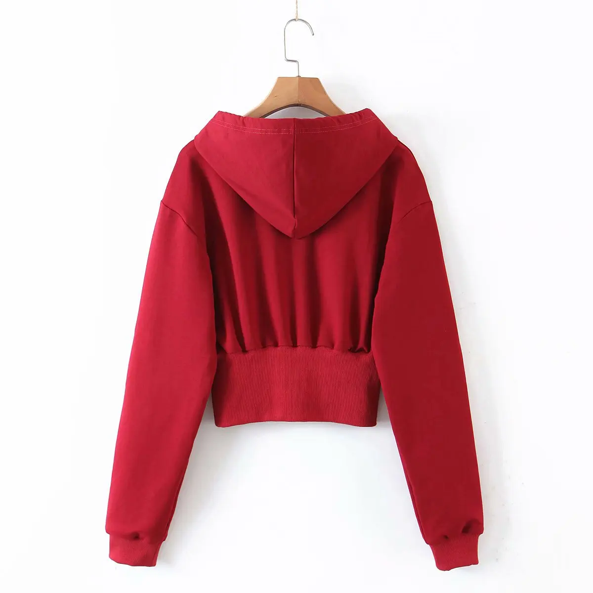 2021 Autumn Loose Waist Short Hooded Women's Sweater Top Crewneck Sweatshirt Long Sleeve Pockets Pullover Sweatshirts
2021 Autumn Loose Waist Short Hooded Women's Sweater Top Crewneck Sweatshirt Long Sleeve Pockets Pullover Sweatshirts