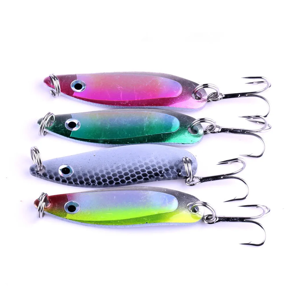 1PCS Hot 5CM/6.5G Metal Sequin Fishing LURE Artificial Bait 3D Eyes With Ring And Three Hooks
1PCS Hot 5CM/6.5G Metal Sequin Fishing LURE Artificial Bait 3D Eyes With Ring And Three Hooks