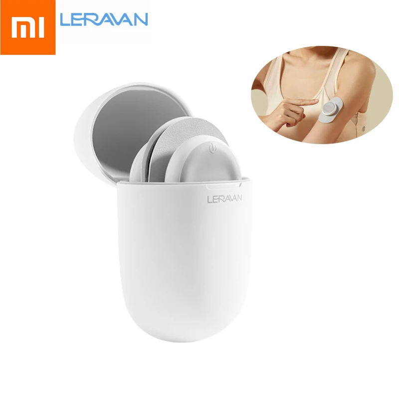 

2021 Xiaomi LF Leravan Magic Massage Stickers TENS Pulse Electrical Full Body Relax Muscle Therapy Massager With Charging Case