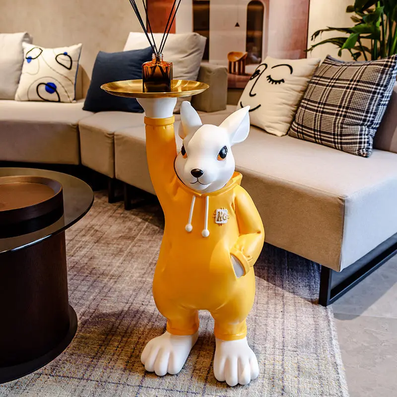 Nordic Comic Rabbit Statue Resin Figurine Shops Home Decoration Desktop Decor Handmade Crafts Sculpture Modern Art Statue
Nordic Comic Rabbit Statue Resin Figurine Shops Home Decoration Desktop Decor Handmade Crafts Sculpture Modern Art Statue