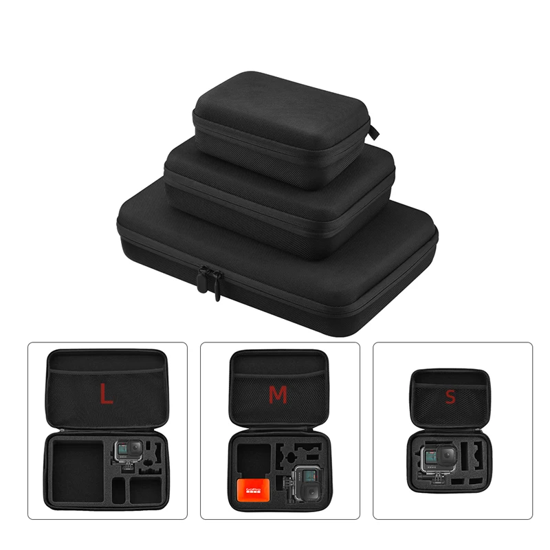 Portable Carrying Case Bags for GoPro Hero 9 Storage Bag L/M/S Size Travel Handbag Anti-shock Box Action Camera Accessories
Portable Carrying Case Bags for GoPro Hero 9 Storage Bag L/M/S Size Travel Handbag Anti-shock Box Action Camera Accessories