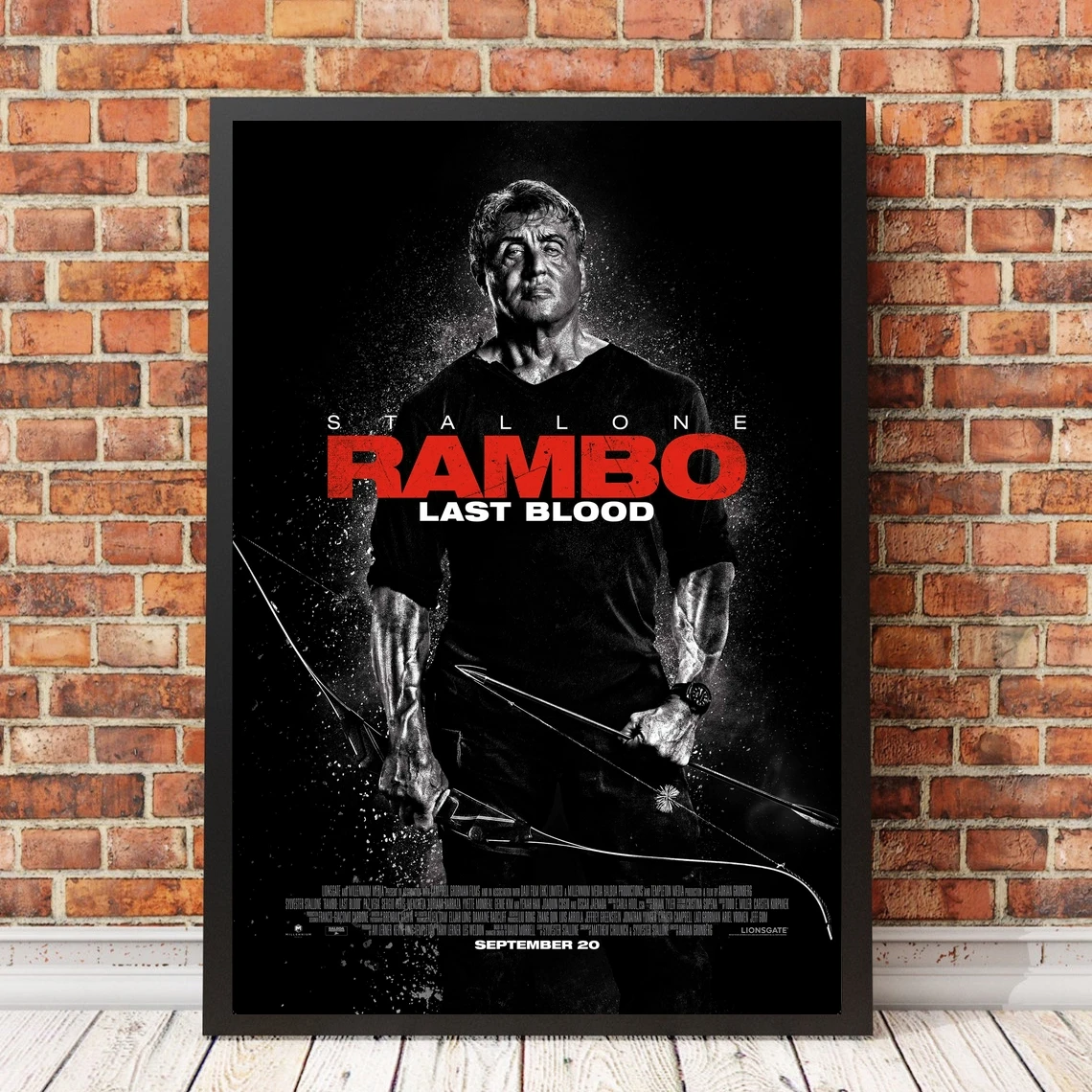 Rambo Last Blood Classic Movie Poster, Canvas Art Prints Home Decoration Wall Painting ( No Frame )
Rambo Last Blood Classic Movie Poster, Canvas Art Prints Home Decoration Wall Painting ( No Frame )