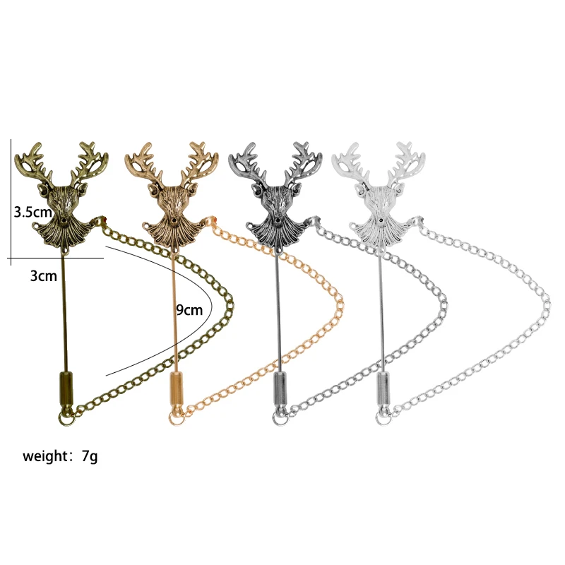 2020 New Metal Brooch Collar Christmas Elk Unisex Pin Jacket Shirt Gift Fashion Men And Women Jewelry Gifts 
2020 New Metal Brooch Collar Christmas Elk Unisex Pin Jacket Shirt Gift Fashion Men And Women Jewelry Gifts