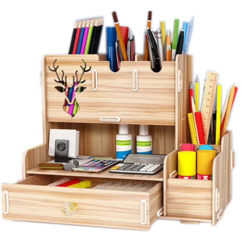 Ayane Creative Pen pencil holder Receiving Box Desktop Learning Penholder Office desk organizer storage rack supplies wood
Ayane Creative Pen pencil holder Receiving Box Desktop Learning Penholder Office desk organizer storage rack supplies wood