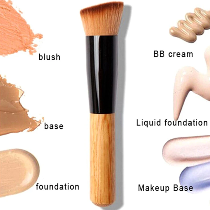 Solid Wood Makeup Brushes Powder Concealer Blush Liquid Foundation Face Make Up Brush Tools Professional Beauty Cosmetics
Solid Wood Makeup Brushes Powder Concealer Blush Liquid Foundation Face Make Up Brush Tools Professional Beauty Cosmetics