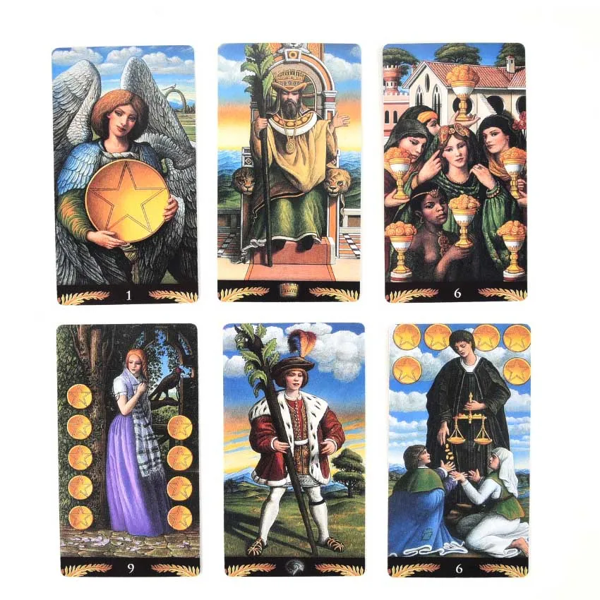 78 Cards Pre-Raphaelite Tarot New Card Game
78 Cards Pre-Raphaelite Tarot New Card Game
