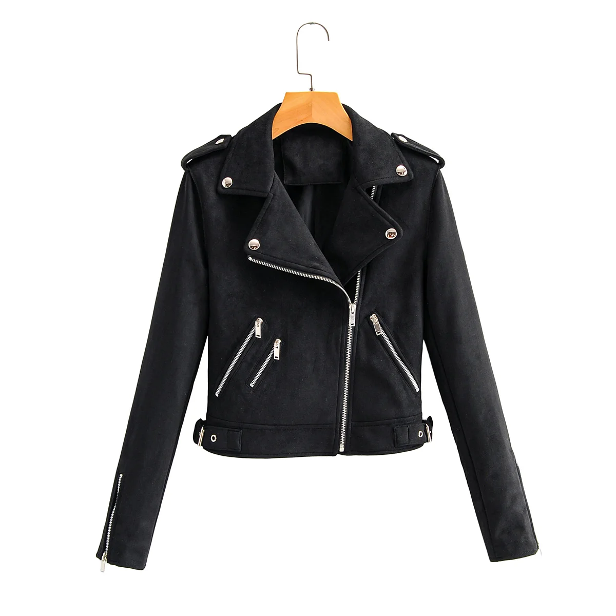 Korean Zipper Coats Fall Women Leather Jacket Black Turn Down Collar Coat And Jackets Ladies Suede Jacket Faux Leather Top Beige
Korean Zipper Coats Fall Women Leather Jacket Black Turn Down Collar Coat And Jackets Ladies Suede Jacket Faux Leather Top Beige