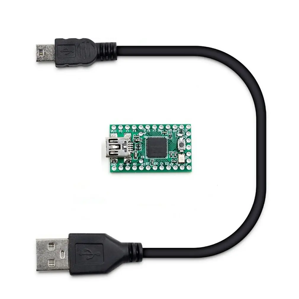 Teensy 2.0 USB AVR ATMEGA32U4 Development Board Experimental Board For Keyboard And Mouse ISP U Disk Teensy 2.0 Module
Teensy 2.0 USB AVR ATMEGA32U4 Development Board Experimental Board For Keyboard And Mouse ISP U Disk Teensy 2.0 Module