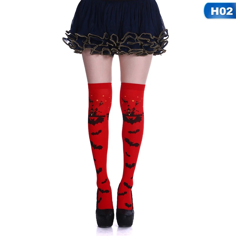 Women Girls Stocking Halloween Print Stockings Carnival Scary Castle Bat Thigh High Stockings Over Knee Socks Fancy Socks
Women Girls Stocking Halloween Print Stockings Carnival Scary Castle Bat Thigh High Stockings Over Knee Socks Fancy Socks