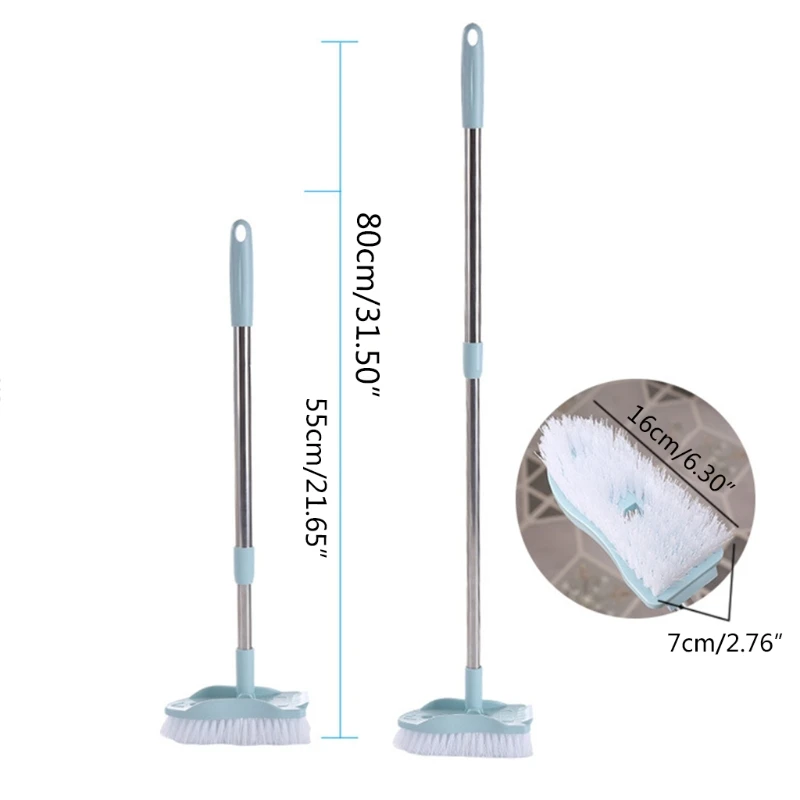 Long Handle Telescopic Bristle Cleaning Brush Detachable Floor Brushes for Bathroom Ceramic Tiles Bathtub Cleaner
Long Handle Telescopic Bristle Cleaning Brush Detachable Floor Brushes for Bathroom Ceramic Tiles Bathtub Cleaner