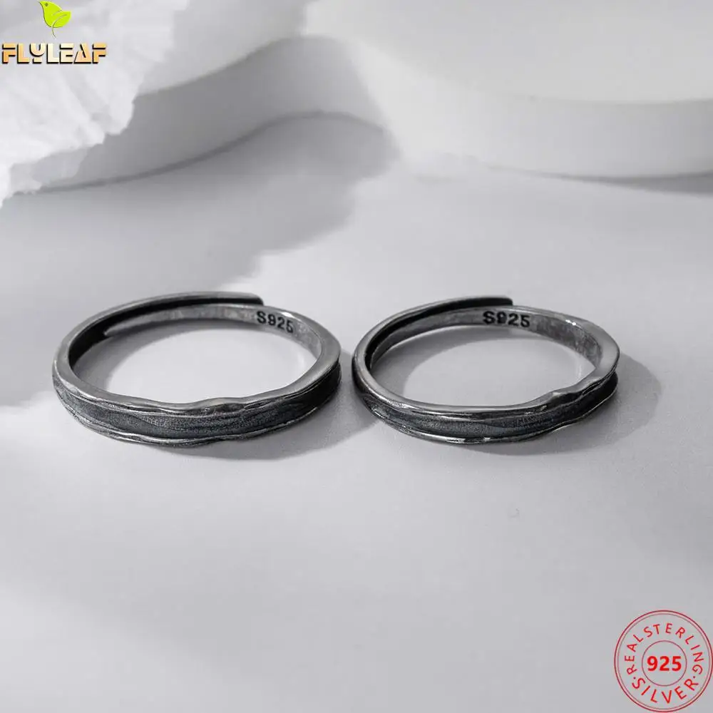 925 Sterling Silver Retro Irregular Couple Ring For Women Men Personality Handmade Vintage Jewelry
925 Sterling Silver Retro Irregular Couple Ring For Women Men Personality Handmade Vintage Jewelry