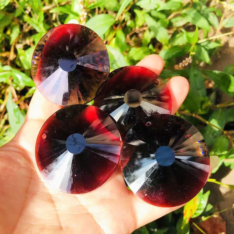 45mm 10Pcs Claret Sun Disc Crystal Chandelier Prisms Chic Beads Lamp Suncatchers Pendants Facted Home Wedding Decoration
45mm 10Pcs Claret Sun Disc Crystal Chandelier Prisms Chic Beads Lamp Suncatchers Pendants Facted Home Wedding Decoration