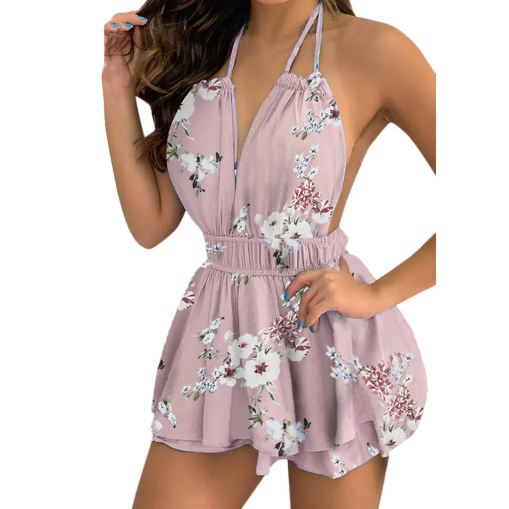 Western Style Fashion Sexy Women's Dress Spring Summer Casual Simple Popular Bandage Backless V-neck Printing
Western Style Fashion Sexy Women's Dress Spring Summer Casual Simple Popular Bandage Backless V-neck Printing