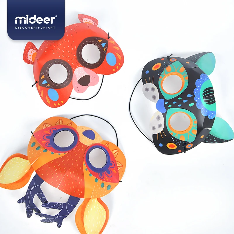 Mideer Children Colourful Animal Paper Toys 
Mideer Children Colourful Animal Paper Toys