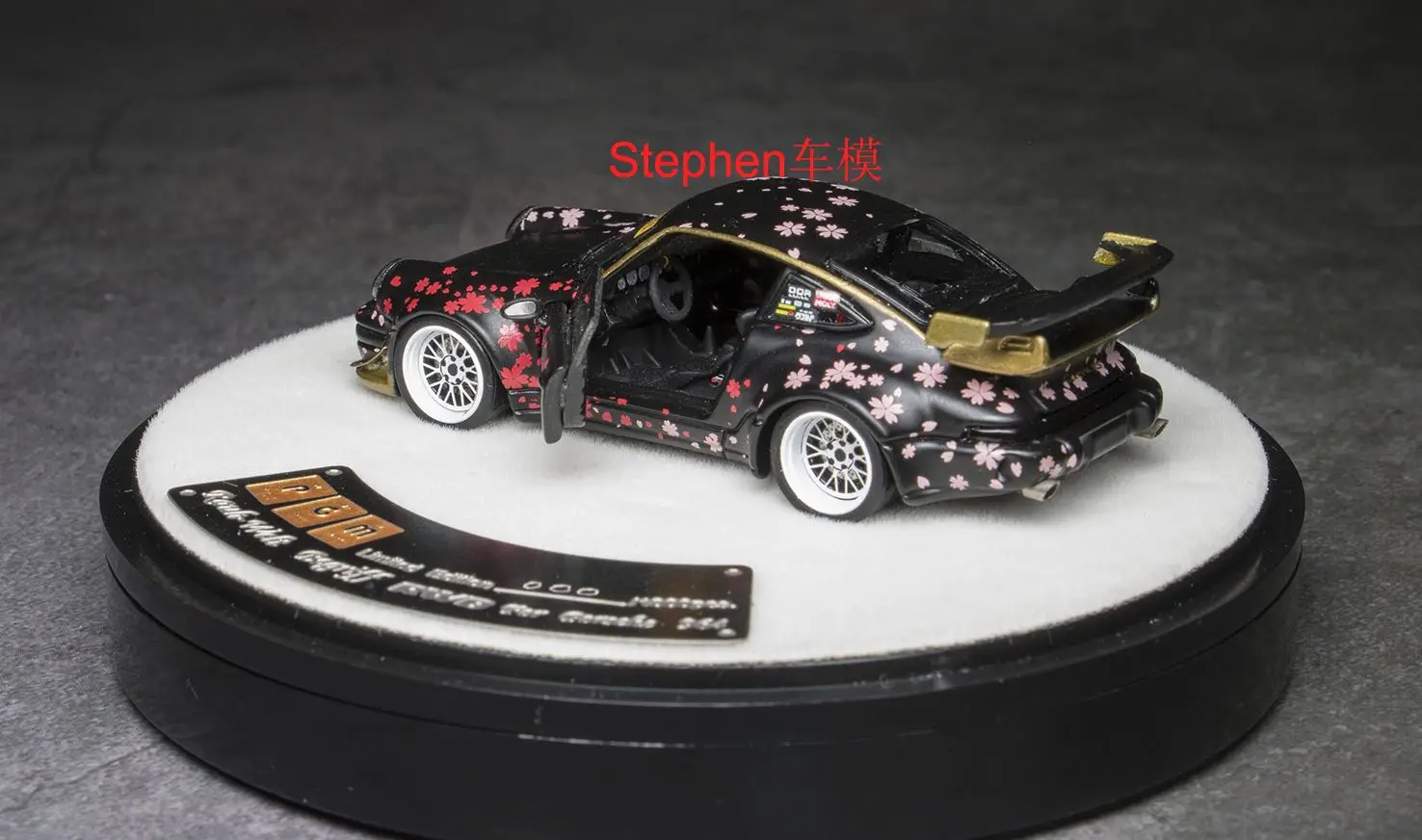 

PGM 1:64 911 RWB 964 Black Sakura Deluxe Edition Diecast 7 Cm Model Car Birthday Gifts And Collections Stock In 2021