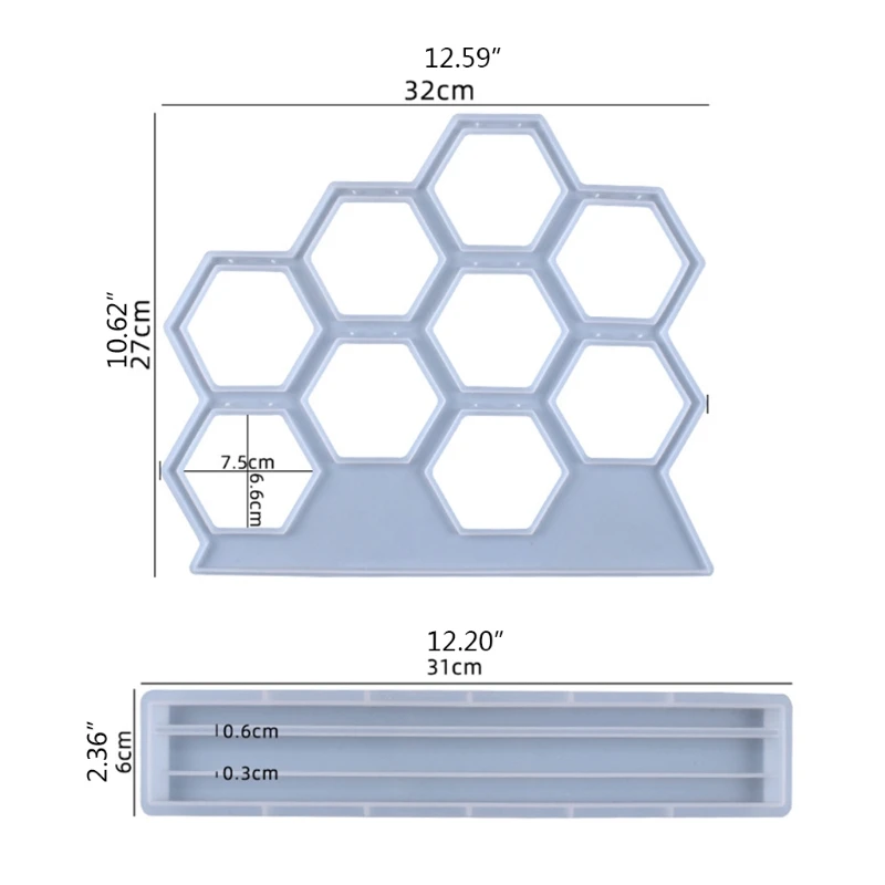 Jewelry Show Rack Crystal Epoxy Resin Mold Hexagonal Shaped Earrings Display Stand Silicone Mould DIY Crafts Home Decorations
Jewelry Show Rack Crystal Epoxy Resin Mold Hexagonal Shaped Earrings Display Stand Silicone Mould DIY Crafts Home Decorations