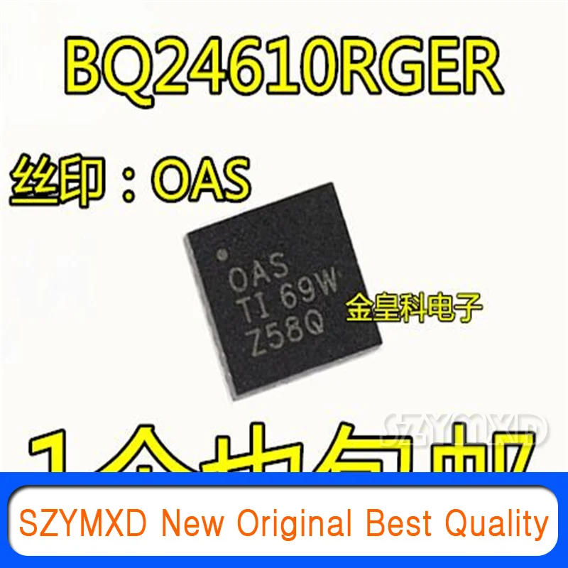 5Pcs/Lot New Original Battery management chip BQ24610RGER BQ24610 silk screen OAS VQFN24 In Stock
5Pcs/Lot New Original Battery management chip BQ24610RGER BQ24610 silk screen OAS VQFN24 In Stock