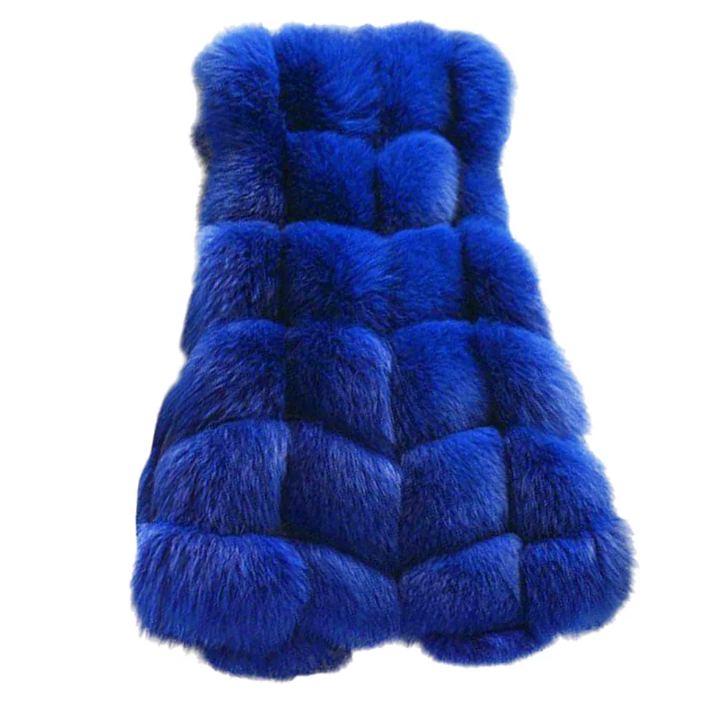 Autumn Winter Coat Women Faux Fur Coat Casual Slim Sleeveless Furry Faux Fox Fur Vest Winter Jacket Women Chaquetas
Autumn Winter Coat Women Faux Fur Coat Casual Slim Sleeveless Furry Faux Fox Fur Vest Winter Jacket Women Chaquetas