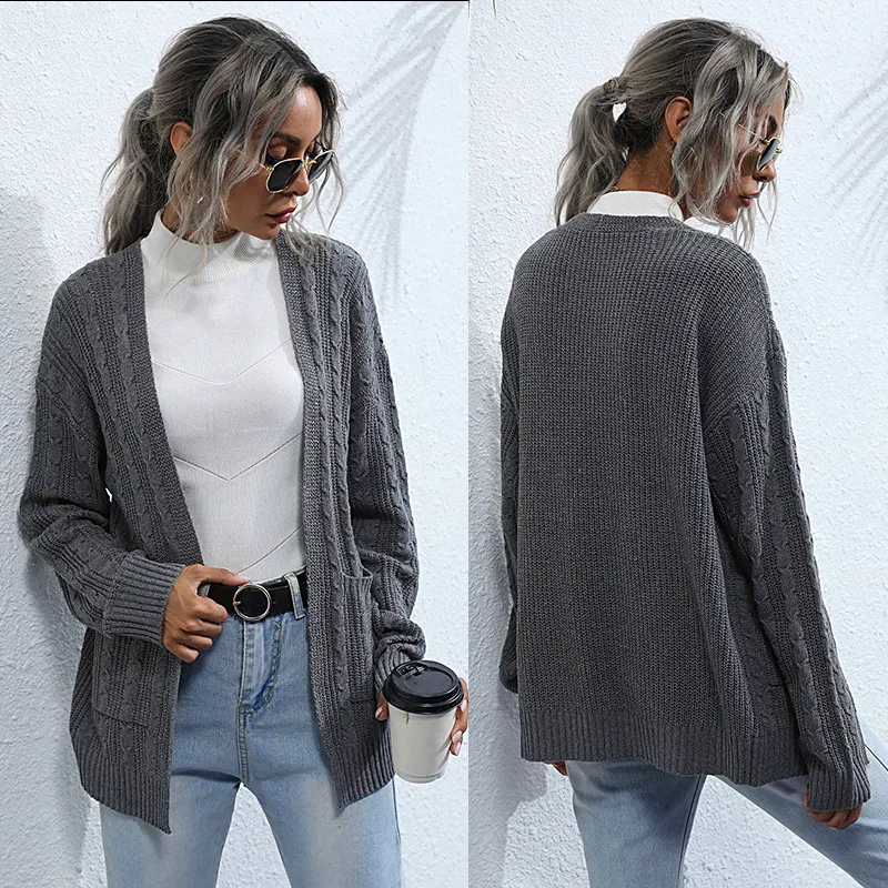 Autumn 2021 Women's Sweater Cardigan Knitted Indie Vintage long Cardigan Fashion Elegant Long Sleeve Trending Mori Series Twist
Autumn 2021 Women's Sweater Cardigan Knitted Indie Vintage long Cardigan Fashion Elegant Long Sleeve Trending Mori Series Twist