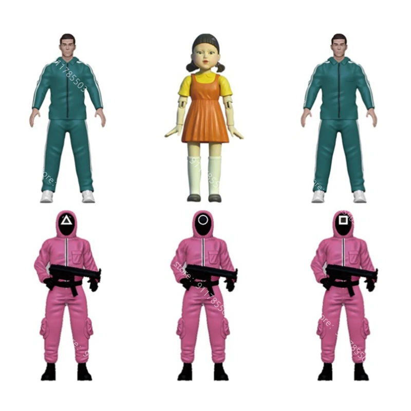 Игра игра кальмар в Корейском стиле, фигурка в том же маске, украшение, деревянная фигурка, кукла, Коллекционная модель ручной работы
Игра игра кальмар в Корейском стиле, фигурка в том же маске, украшение, деревянная фигурка, кукла, Коллекционная модель ручной работы