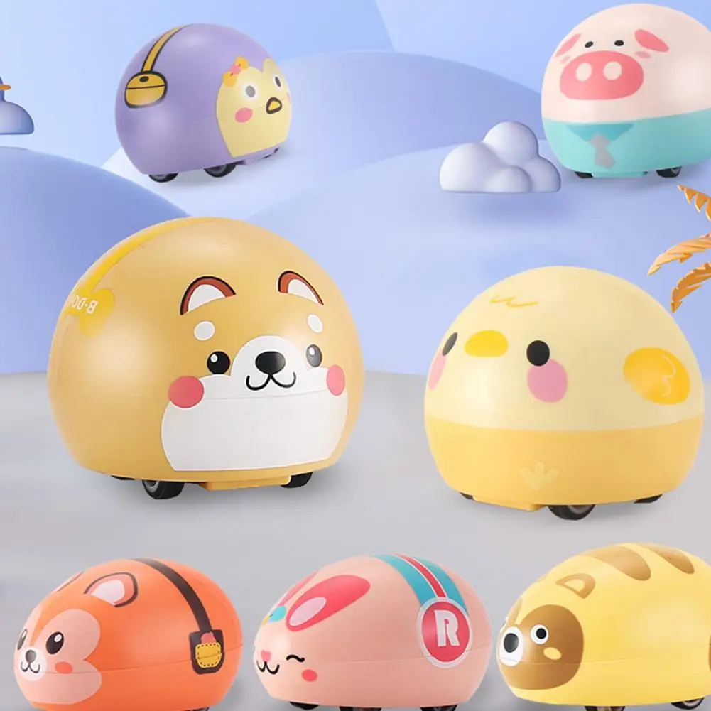 Inertia Car Toy Exquisite Lightweight Fall Resistant Animal Design Cute Animal Pull Back Car for Kids
Inertia Car Toy Exquisite Lightweight Fall Resistant Animal Design Cute Animal Pull Back Car for Kids