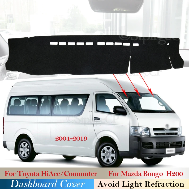 Защитная накладка на приборную панель для планшетов Mazda Bongo 2004 ~ 2019 H200