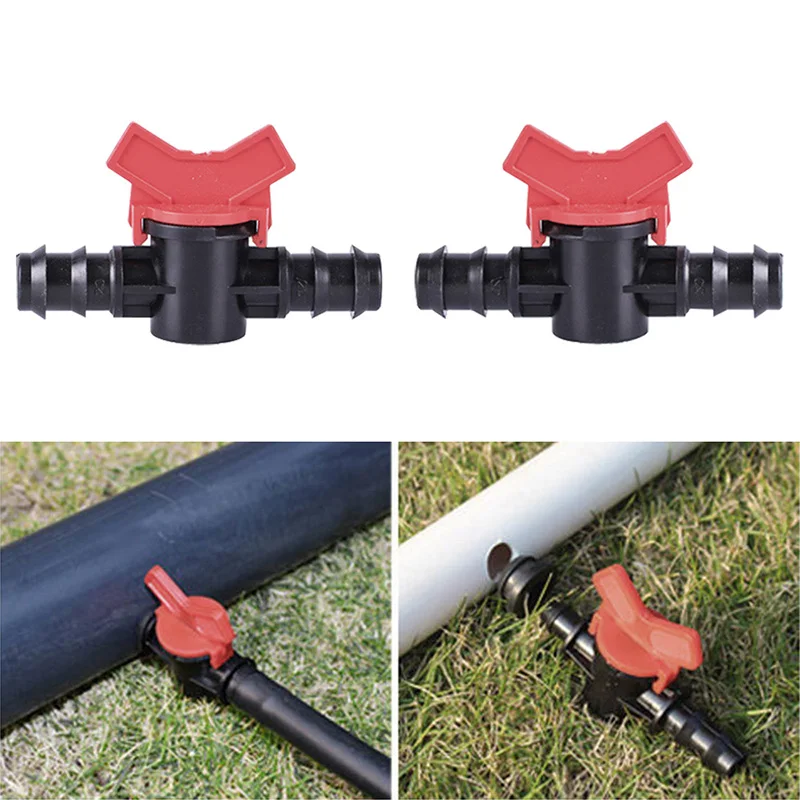 16mm 20mm PE Pipe Connectors Mini Ball Valve Irrigation Drip Hose Nut Lock Connector Joints Hi-Quality Tube Pipe Water Switch
16mm 20mm PE Pipe Connectors Mini Ball Valve Irrigation Drip Hose Nut Lock Connector Joints Hi-Quality Tube Pipe Water Switch