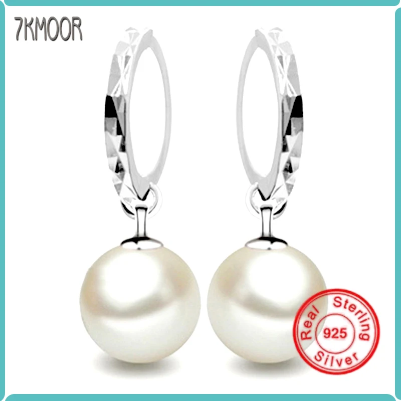 Circle Earrings Freshwater Pearl Silver Earrings Fashion Korean Cute Sweet Pearl Earring For Ladies Brincos Mother's Day Gift
Circle Earrings Freshwater Pearl Silver Earrings Fashion Korean Cute Sweet Pearl Earring For Ladies Brincos Mother's Day Gift