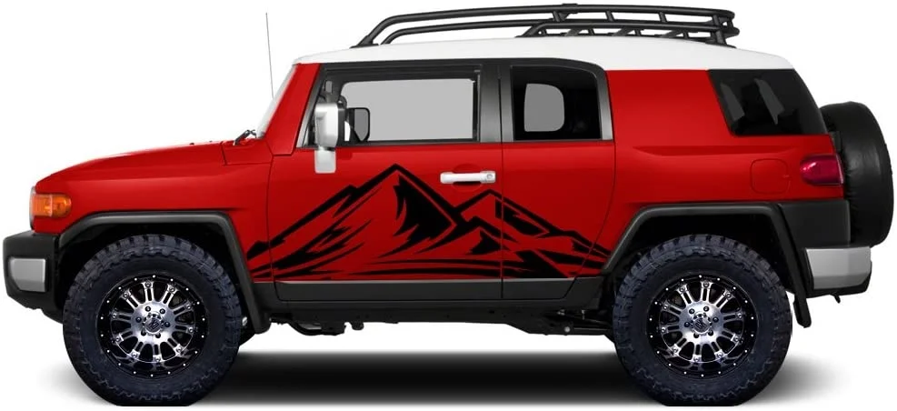 Factory Crafts Trek Side Graphics Kit 3M Vinyl Decal Wrap Compatible with Toyota FJ Cruiser 2007-2014 - Matte Black
Factory Crafts Trek Side Graphics Kit 3M Vinyl Decal Wrap Compatible with Toyota FJ Cruiser 2007-2014 - Matte Black