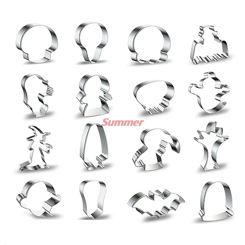High Quality Halloween Animal Aluminum Alloy Cutter Cookie Biscuit Mold Baking Tools
High Quality Halloween Animal Aluminum Alloy Cutter Cookie Biscuit Mold Baking Tools
