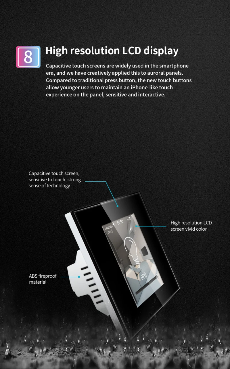 LCD Smart Wifi Dimmer Switch Work With Apple Homekit Alexa Google Home Assistant Smart Switch For Smart Home EU US 110V 220V
LCD Smart Wifi Dimmer Switch Work With Apple Homekit Alexa Google Home Assistant Smart Switch For Smart Home EU US 110V 220V
