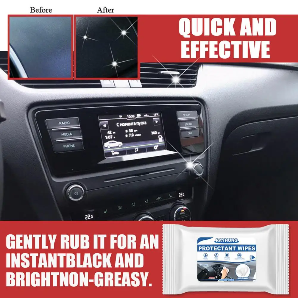A Pack Of 10 Pcs Car Wipes Auto Interior Cleaning Wipes Disposable Wipes For Glass Leather Dashboard Cleaning Wipes
A Pack Of 10 Pcs Car Wipes Auto Interior Cleaning Wipes Disposable Wipes For Glass Leather Dashboard Cleaning Wipes