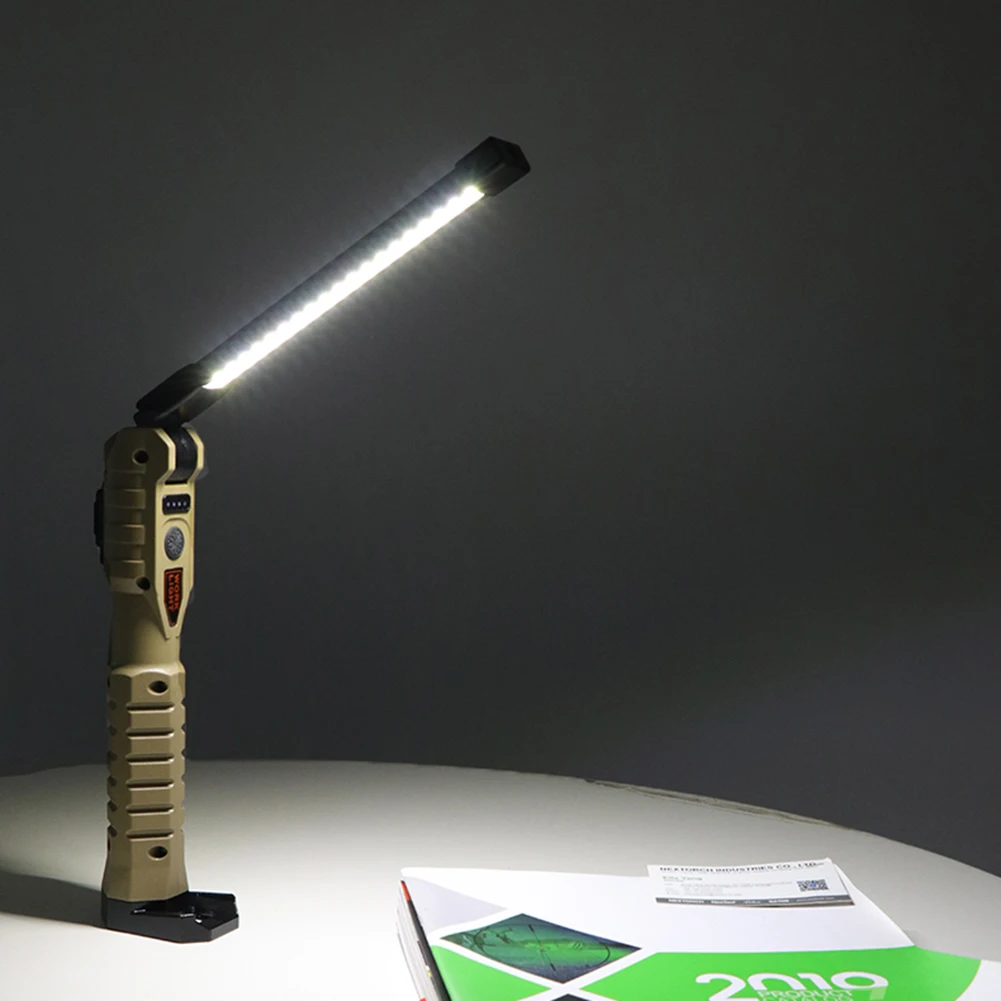 LED Work Light USB Rechargeable Work Light Portable Magnetic Flashlight 7 Lighting Modes Press Switch Torch Outdoor Tool
LED Work Light USB Rechargeable Work Light Portable Magnetic Flashlight 7 Lighting Modes Press Switch Torch Outdoor Tool