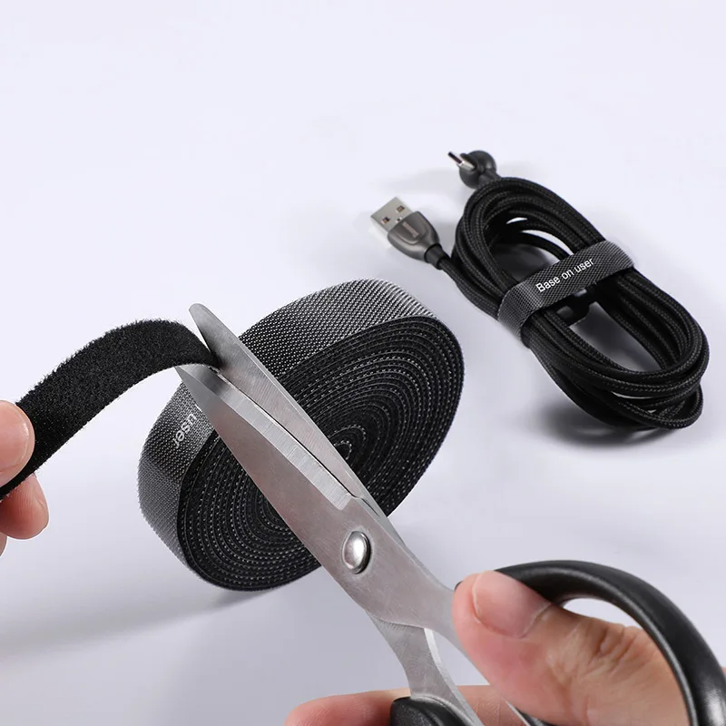 Органайзер Baseus для кабеля зажим шнура защита провода управление Usb намотка