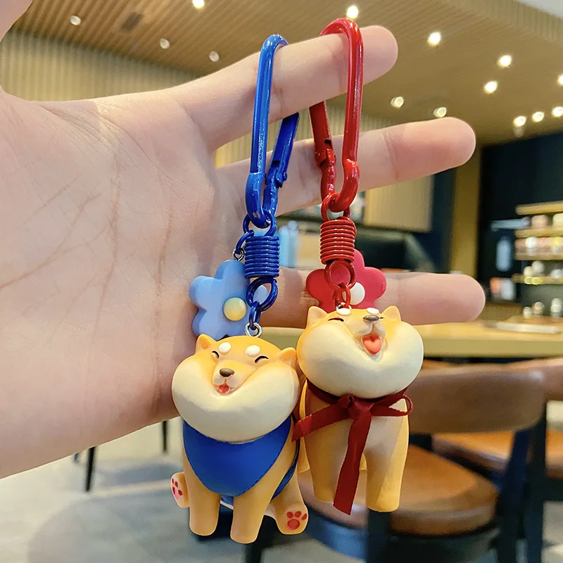 Creative resin cute Shiba Inu alloy keychain pendant creative gift men and women the same backpack key chain accessories
Creative resin cute Shiba Inu alloy keychain pendant creative gift men and women the same backpack key chain accessories
