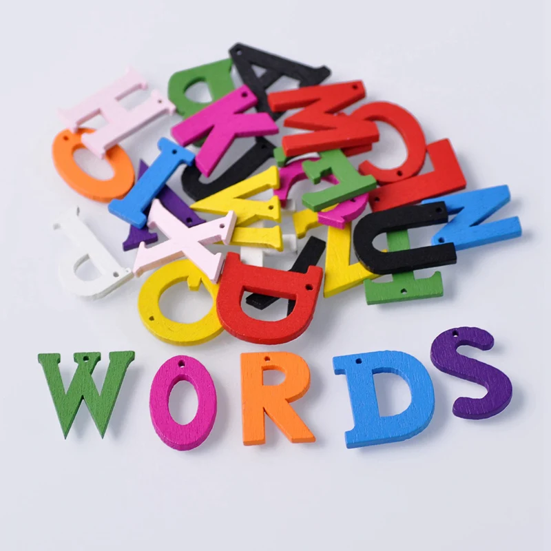 50pcs 22mm Random Mixed 1 Hole Wood Alphabet Letters Embellishment Scrapbooking Sewing DIY
50pcs 22mm Random Mixed 1 Hole Wood Alphabet Letters Embellishment Scrapbooking Sewing DIY