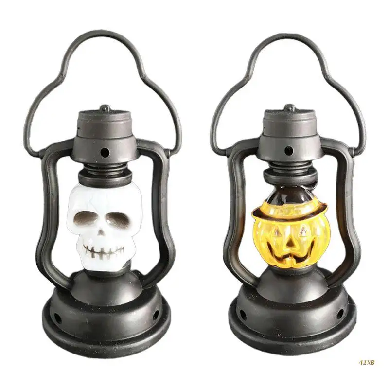 41XB Halloween Kerosene Pumpkin Skeleton Head Lantern Hanging Electric Night Light Home Furnishing Lamp Hotel Restaurant
41XB Halloween Kerosene Pumpkin Skeleton Head Lantern Hanging Electric Night Light Home Furnishing Lamp Hotel Restaurant