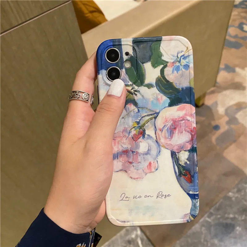 Oil Painting Van Gogh Flowers phone case For iphone 12 Pro Max for iphone 11 Pro 7 8 Plus SE2020 XS Max X XR XS silicone case
Oil Painting Van Gogh Flowers phone case For iphone 12 Pro Max for iphone 11 Pro 7 8 Plus SE2020 XS Max X XR XS silicone case