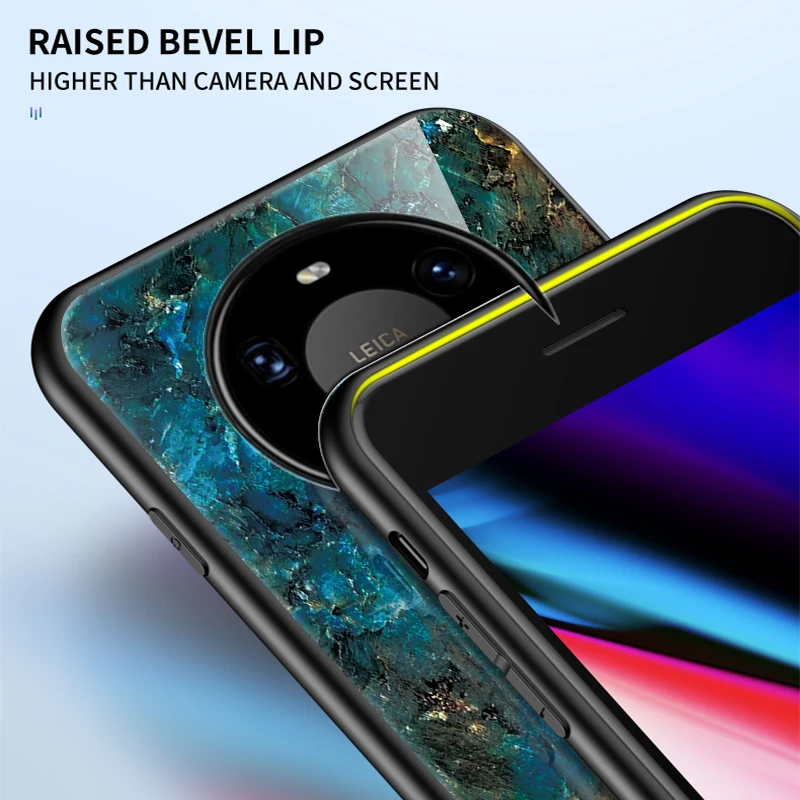 Marble Tempered Glass Case For Huawei Mate 40 Pro Plus Slim Paint Cover Silicone Frame Hard Glass Back Cases For Mate40 Pro+ Bag 
Marble Tempered Glass Case For Huawei Mate 40 Pro Plus Slim Paint Cover Silicone Frame Hard Glass Back Cases For Mate40 Pro+ Bag
